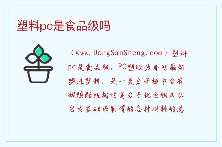 塑料pc是食品级吗 