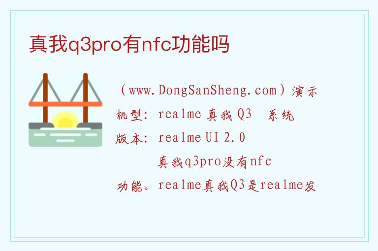 真我q3pro有nfc功能吗 真我q3是杂牌子的手机吗