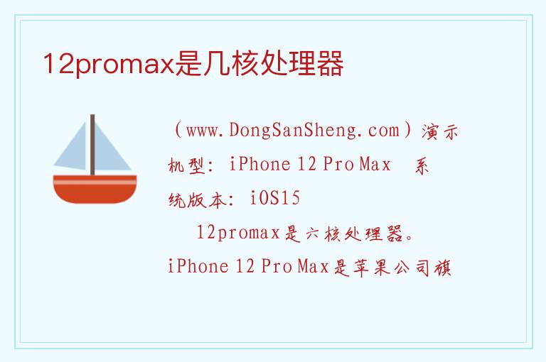 12promax是几核处理器 